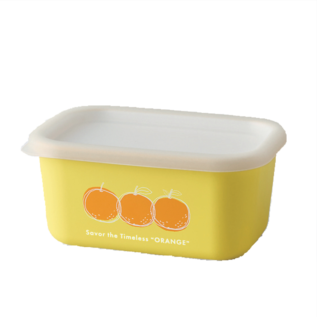 保存容器 コレフル スクエアストッカー 角型 330ml ( 保存 容器 密閉 プラスチック お弁当箱 サイドケース レンジ対応 デザート容器 日本製 レンジOK 食洗機OK フードケース コンテナ 作り置き シール蓋 深型 小さめ コンパクト ) 【オレンジ】 オレンジ