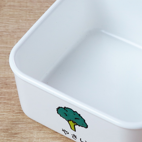 保存容器 450ml 角型 PFF食べ物ストッカー ごはん ( 保存 容器 フードストッカー キャニスター 電子レンジ対応 冷凍庫対応 食洗器対応 ストッカー スタッキング 白 おしゃれ 割れない 軽量 )