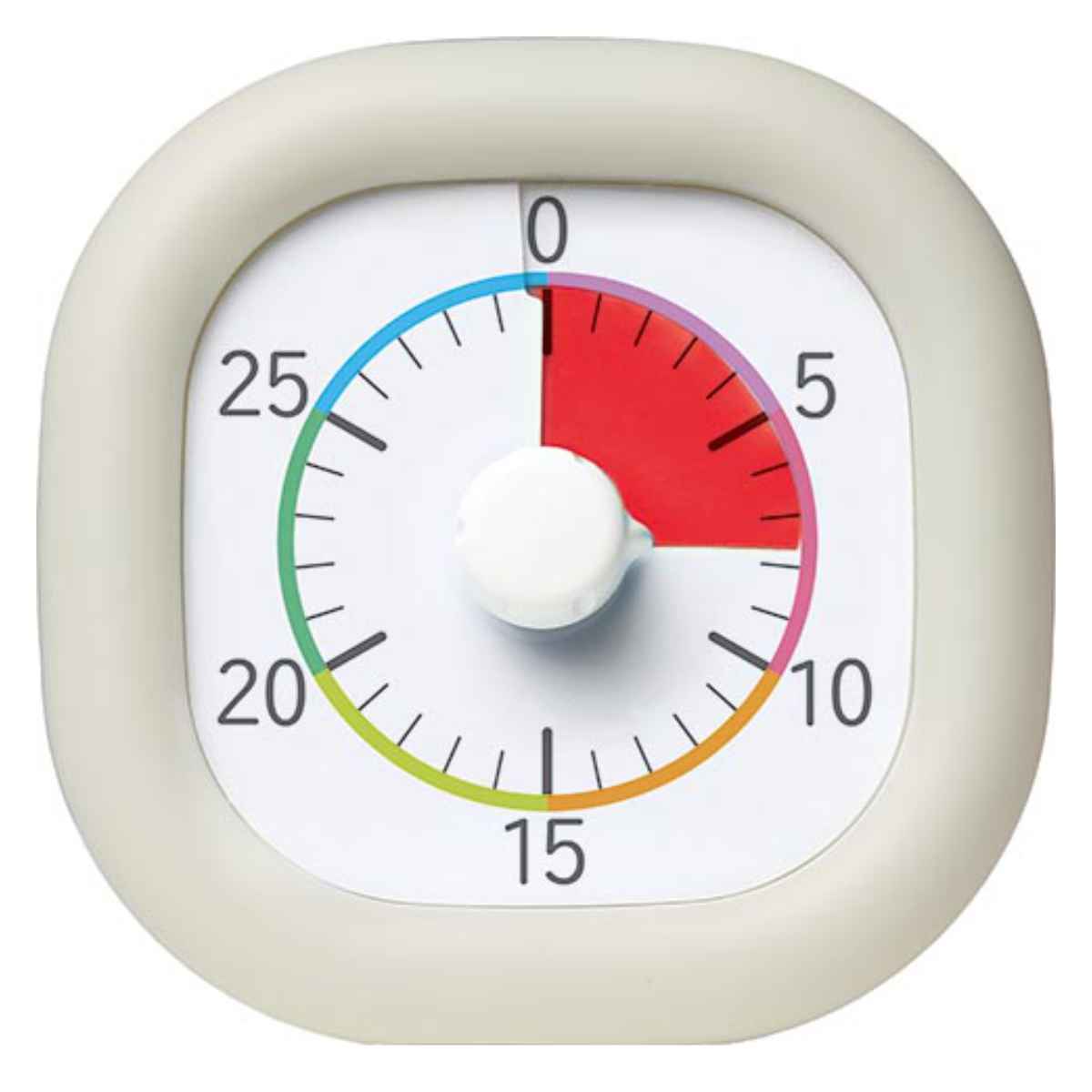 勉強タイマー トキ・サポ 時っ感タイマー 30分計 10cm ( 学習タイマー 視覚タイマー タイマー 学習時計 カウントダウンタイマー 子ども 静音 コンパクト 簡単操作 集中力アップ 宿題 家庭学習 タイマー式勉強法 )