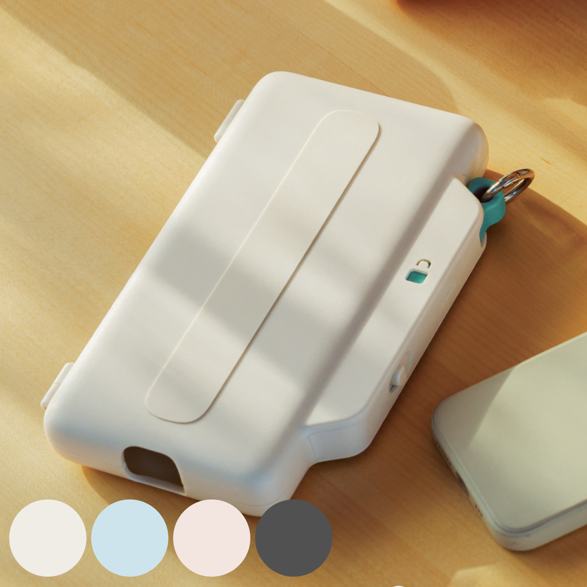 デジトックス ブロックケース スマホ用 誘惑を鍵でブロック （ スマホ ロック ボックス 鍵付き ロックコンテナ 持ち運び 受験対策 デジタルデトックス スマホロック 勉強 学習 試験 テスト 就寝前 スマホ依存症 ） 【ブラック】