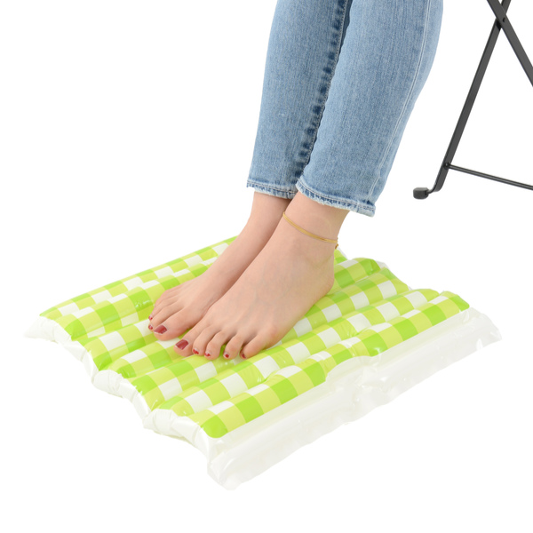 エアクッション アウトドア 座布団 5way ザブポン あーちゃん エアークッション ( エア座布団 エアー座布団 エアーピロー エアピロー ストロー付き 空気座布団 携帯座布団 枕 まくら アウトドアクッション 繰り返し使える 持ち運び ) 【スター】 スター