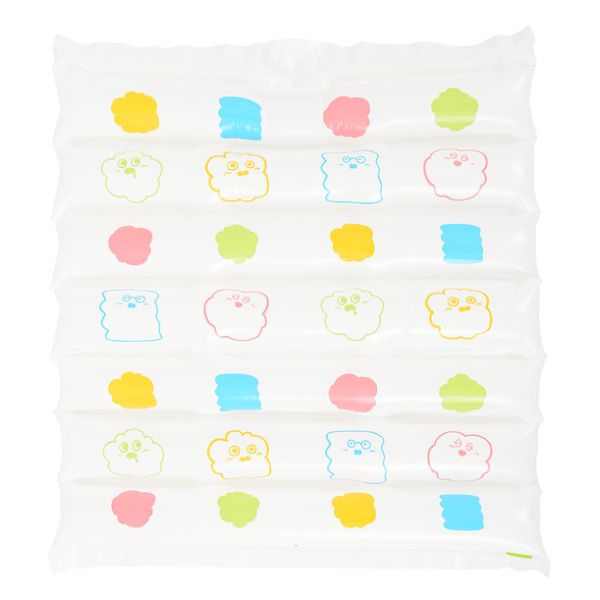 エアクッション アウトドア 座布団 5way ザブポン あーちゃん エアークッション ( エア座布団 エアー座布団 エアーピロー エアピロー ストロー付き 空気座布団 携帯座布団 枕 まくら アウトドアクッション 繰り返し使える 持ち運び ) 【スター】 スター