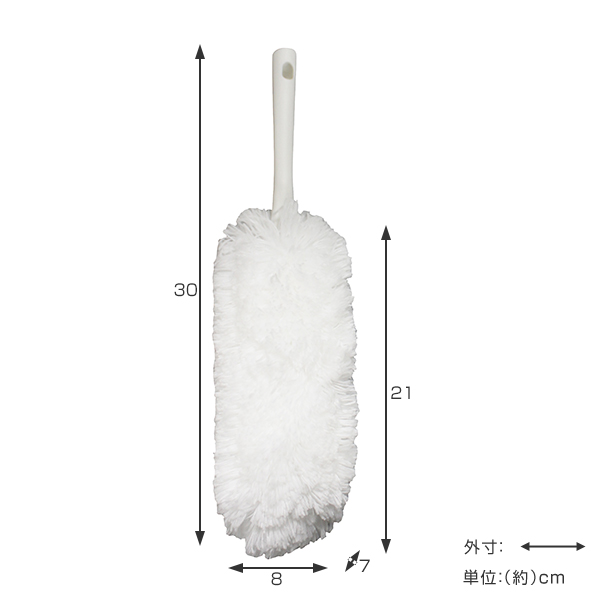 ハンディモップ 収納に便利なハンディモップ 埃とり （ はたき ホコリとり ほこりとり ユースフルシリーズ 交換用 ハタキ ホコリ掃除 埃掃除  ほこり掃除 ハウスダスト 白清掃グッズ ） | カテゴリ：モップの販売できる商品 | リビングート ... - dショッピング