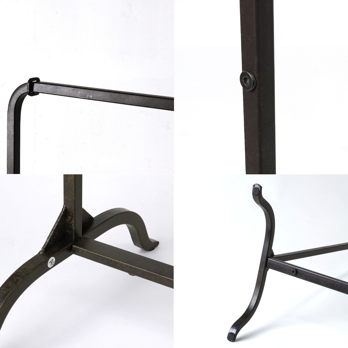 ハンガーラック ジョセフアイアン ロー 組立式 幅71cm 収納 幅71×奥行30×高さ80cm ( コートハンガー パイプハンガー 洋服掛け コート掛け 衣類 コンパクト 軽量 シンプル おしゃれ 玄関 来客用 洋服 掛け 収納用品 省スペース )