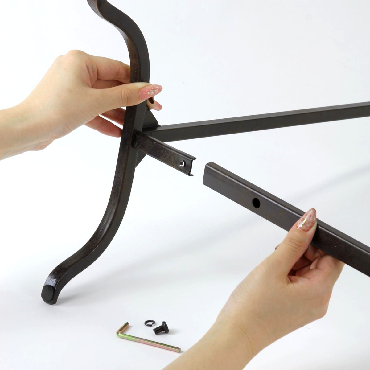 ハンガーラック ジョセフアイアン ロー 組立式 幅71cm 収納 幅71×奥行30×高さ80cm ( コートハンガー パイプハンガー 洋服掛け コート掛け 衣類 コンパクト 軽量 シンプル おしゃれ 玄関 来客用 洋服 掛け 収納用品 省スペース )