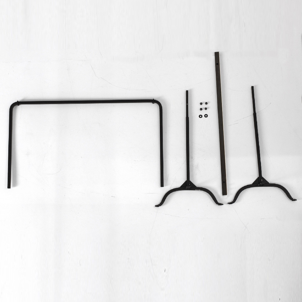 ハンガーラック ジョセフアイアン ロー 組立式 幅71cm 収納 幅71×奥行30×高さ80cm ( コートハンガー パイプハンガー 洋服掛け コート掛け 衣類 コンパクト 軽量 シンプル おしゃれ 玄関 来客用 洋服 掛け 収納用品 省スペース )