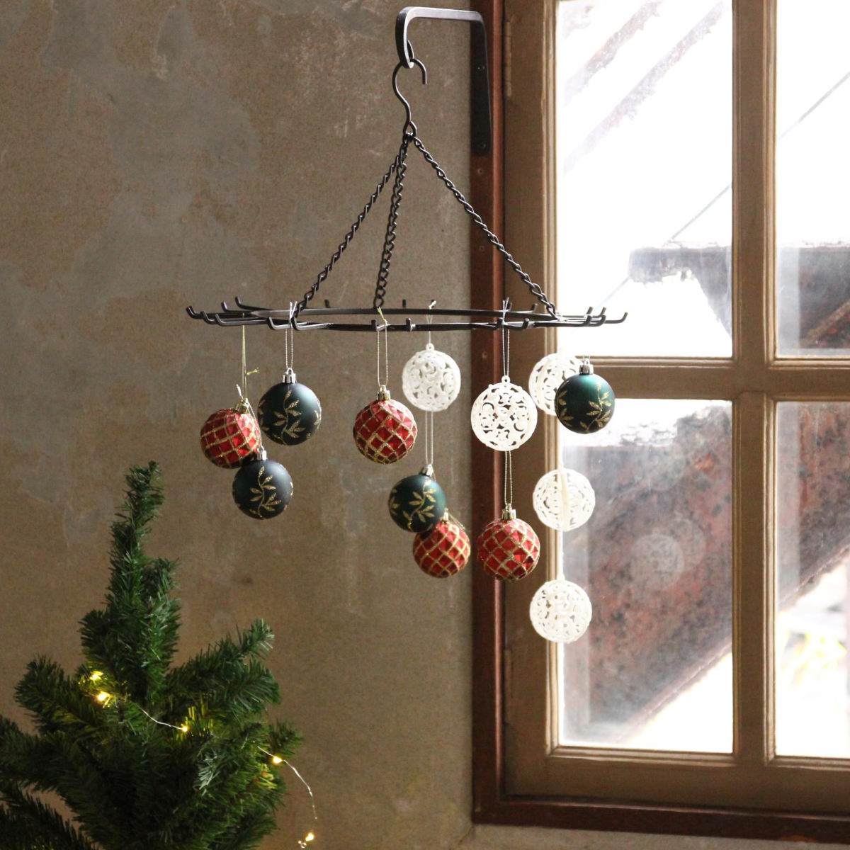 フック ジョセフアイアン サークルフック 引っ掛け ( 吊り下げハンガー 吊り下げ ハンギング 吊るす 収納 観葉植物 ディスプレイ インテリア おしゃれ 見せる収納 魅せる収納 ドライフラワー )