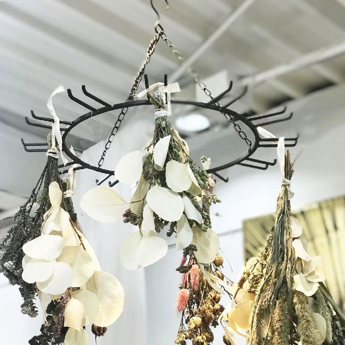 フック ジョセフアイアン サークルフック 引っ掛け ( 吊り下げハンガー 吊り下げ ハンギング 吊るす 収納 観葉植物 ディスプレイ インテリア おしゃれ 見せる収納 魅せる収納 ドライフラワー )