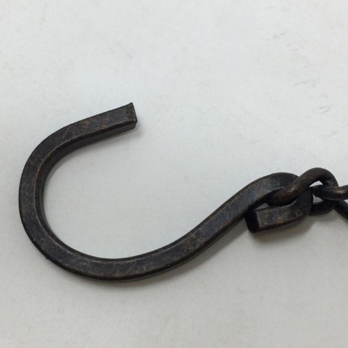 フック ジョセフアイアン チェーンフック 2本入り ロング ( 吊り下げ ハンギング 吊るす 収納 DIY 金具 S字フック 観葉植物 ディスプレイ インテリア おしゃれ 見せる収納 魅せる収納 )