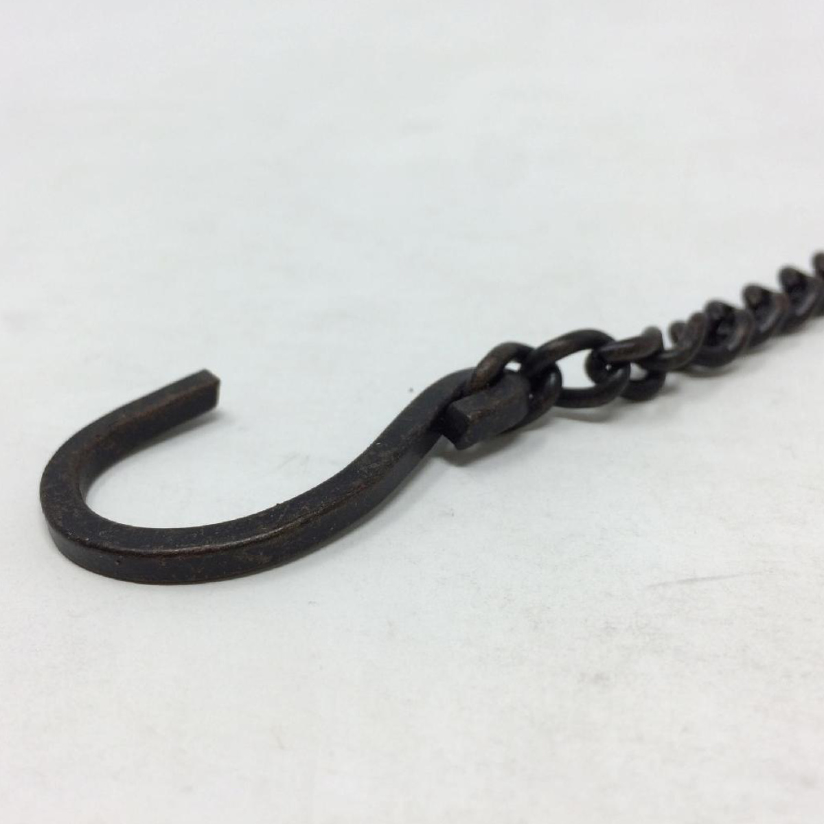 フック ジョセフアイアン チェーンフック 2本入り ロング ( 吊り下げ ハンギング 吊るす 収納 DIY 金具 S字フック 観葉植物 ディスプレイ インテリア おしゃれ 見せる収納 魅せる収納 )