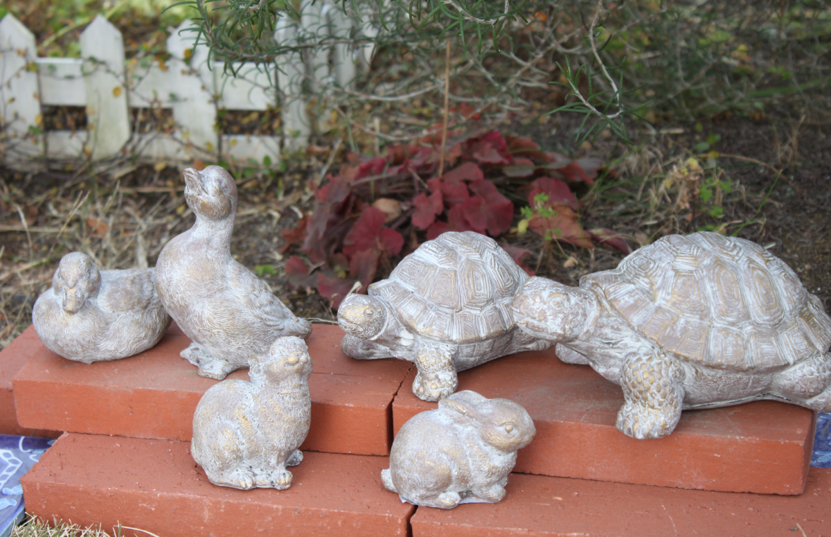 オブジェ デコール セメントオブジェ ラビット A ( 置物 ウサギ うさぎ セメント オブジェ オーナメント ガーデンオーナメント 庭 インテリア 雑貨 屋外 ガーデン雑貨 小型 アニマル )