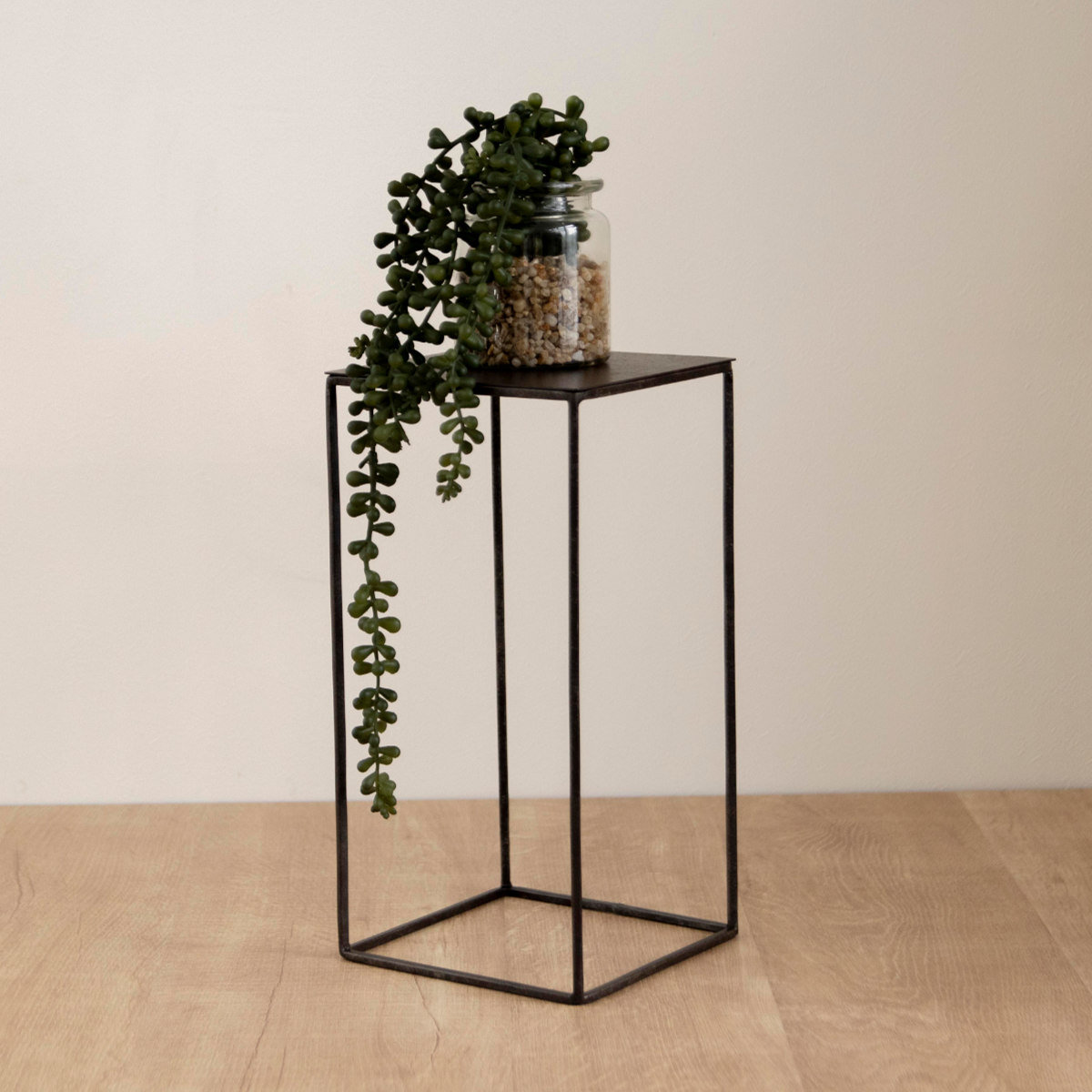 プレート ジョセフアイアンプレート 30×30cm ( ディスプレイ 棚 フラワーラック 飾り台 アイアンプレート 室内 飾る 台 置く 植物 観葉植物 花 園芸 収納棚 小物収納 インテリア )