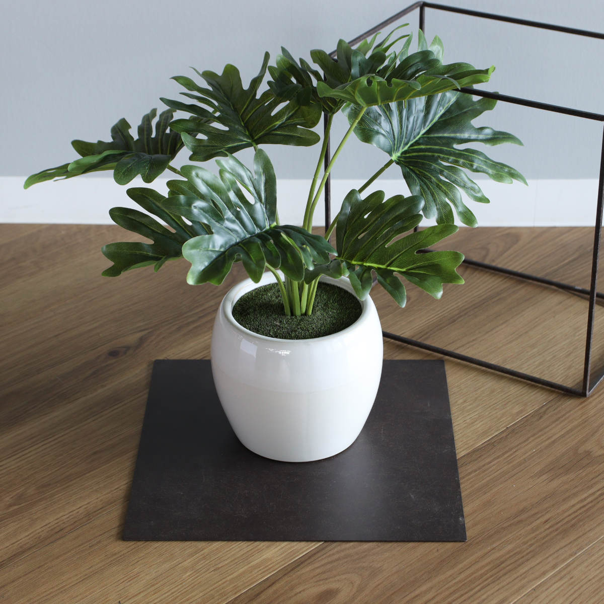 プレート ジョセフアイアンプレート 30×30cm ( ディスプレイ 棚 フラワーラック 飾り台 アイアンプレート 室内 飾る 台 置く 植物 観葉植物 花 園芸 収納棚 小物収納 インテリア )