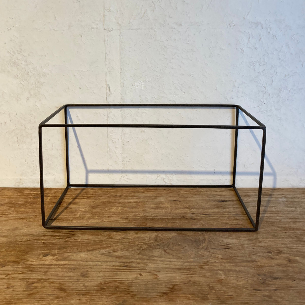 フレーム ジョセフアイアンフレーム レクト 40×20×20cm ( ディスプレイ 棚 フラワーラック 飾り台 アイアンフレーム 室内 飾る 台 置く 植物 観葉植物 花 園芸 収納棚 小物収納 インテリア )