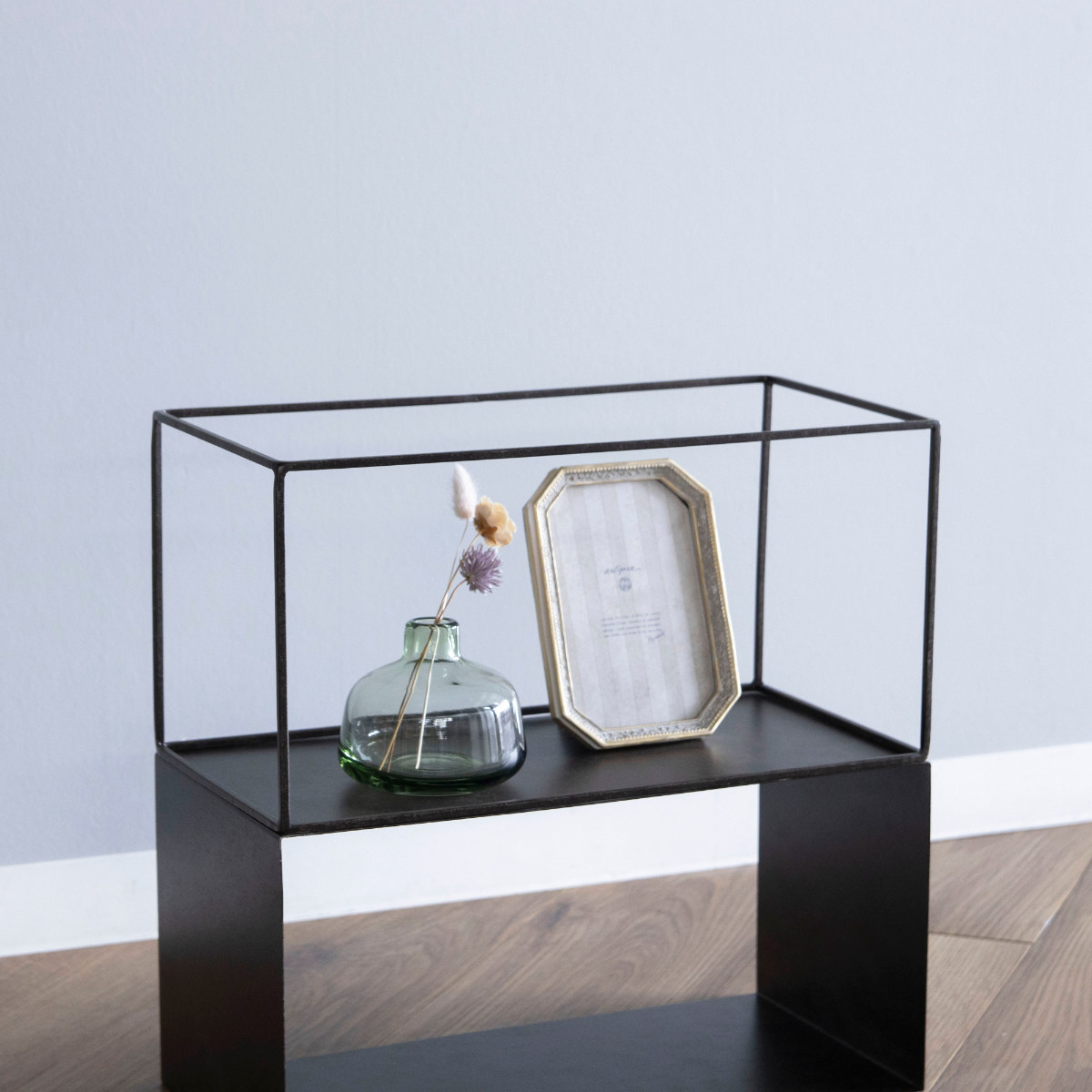 フレーム ジョセフアイアンフレーム レクト 40×20×20cm ( ディスプレイ 棚 フラワーラック 飾り台 アイアンフレーム 室内 飾る 台 置く 植物 観葉植物 花 園芸 収納棚 小物収納 インテリア )