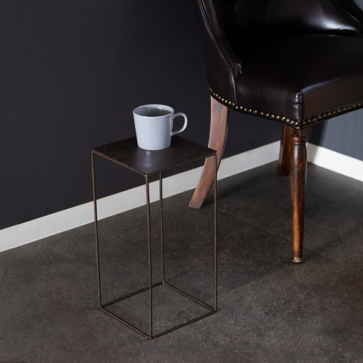 フレーム ジョセフアイアンフレーム レクト 40×20×20cm ( ディスプレイ 棚 フラワーラック 飾り台 アイアンフレーム 室内 飾る 台 置く 植物 観葉植物 花 園芸 収納棚 小物収納 インテリア )