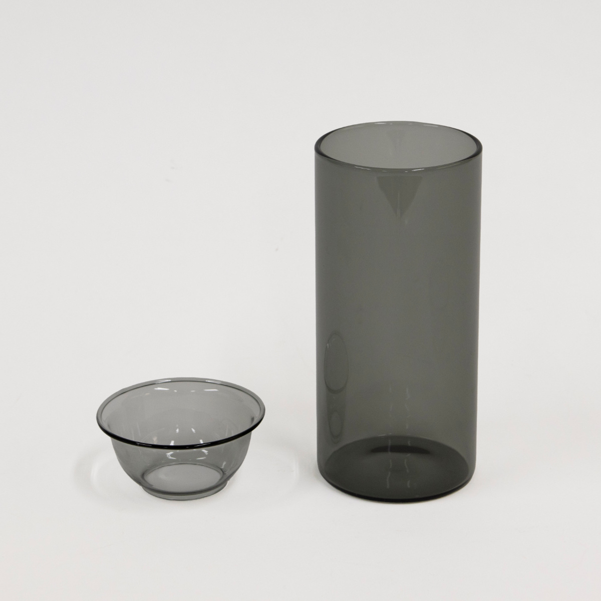 花瓶 BULB VASE 水栽培ガラスベース ロング 水耕栽培 ( 花器 ガラス おしゃれ フラワーベース 一輪挿し 花 グレー グリーン 栽培 ハーブ インテリア オブジェ ガラス製 飾る フラワーグラス 水栽培 )