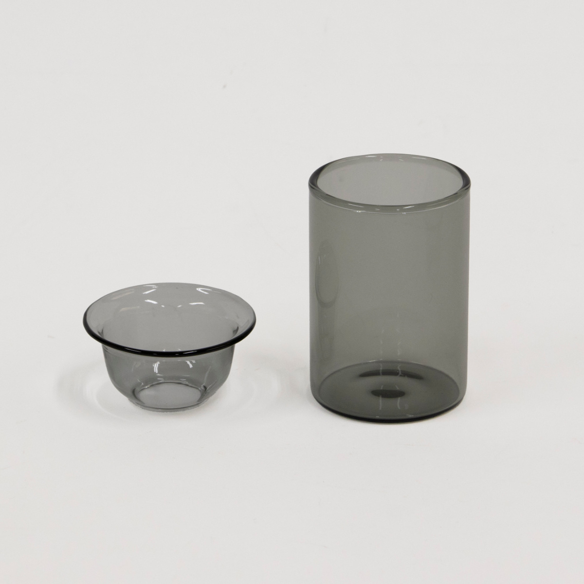 花瓶 MINI BULB VASE 水栽培ガラスベース 8.5cm 水耕栽培 ( 花器 ガラス おしゃれ フラワーベース 一輪挿し 花 グレー グリーン 栽培 ハーブ インテリア オブジェ ガラス製 飾る フラワーグラス 水栽培 )