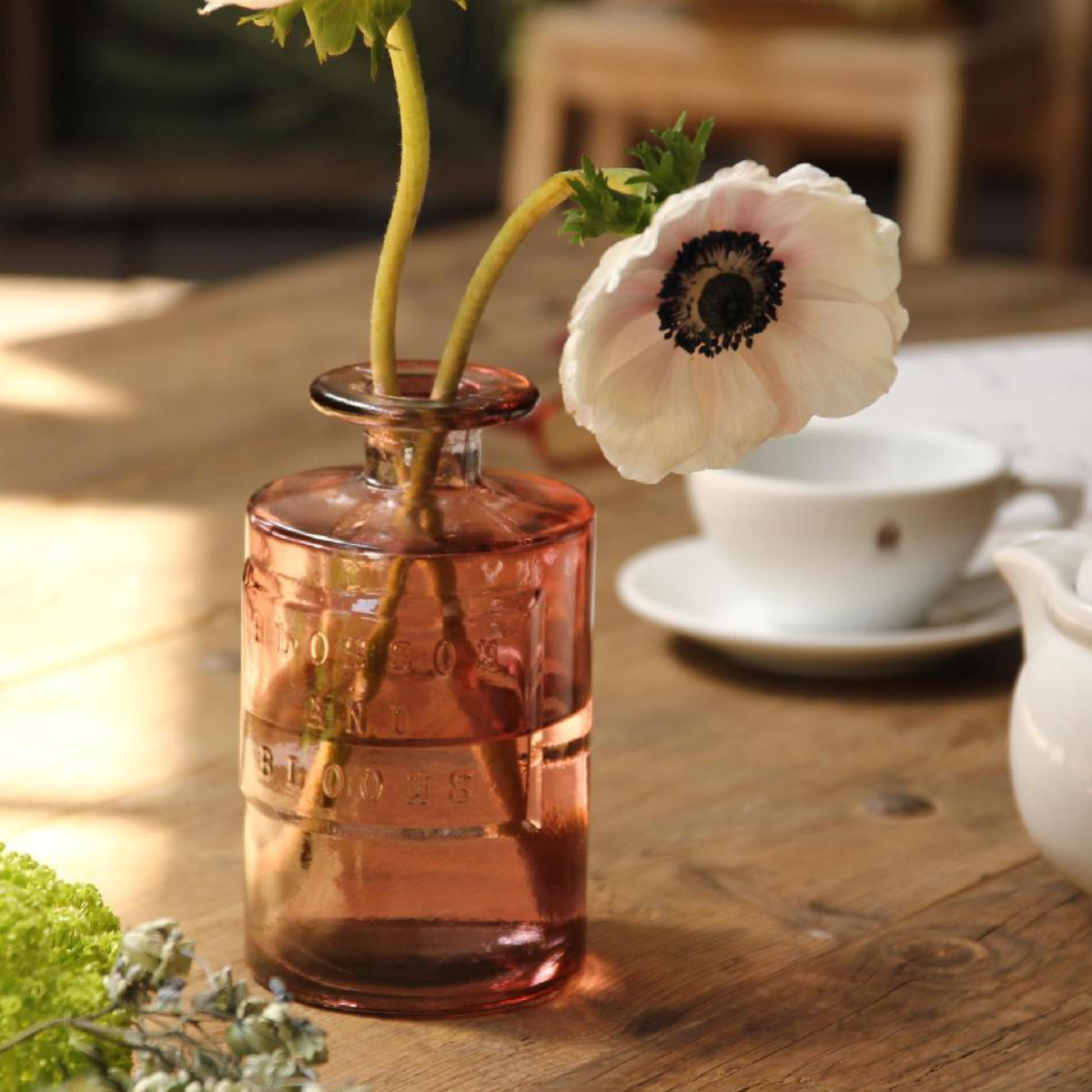 花瓶 VALENCIA リサイクルガラスフラワーベース SIETE ( 花ビン 花びん 花器 フラワーベース フラワー 花 飾る 花入れ ガラス ガラス製 クリア 透明 色ガラス おしゃれ 一輪挿し ) 【アンバー】 アンバー