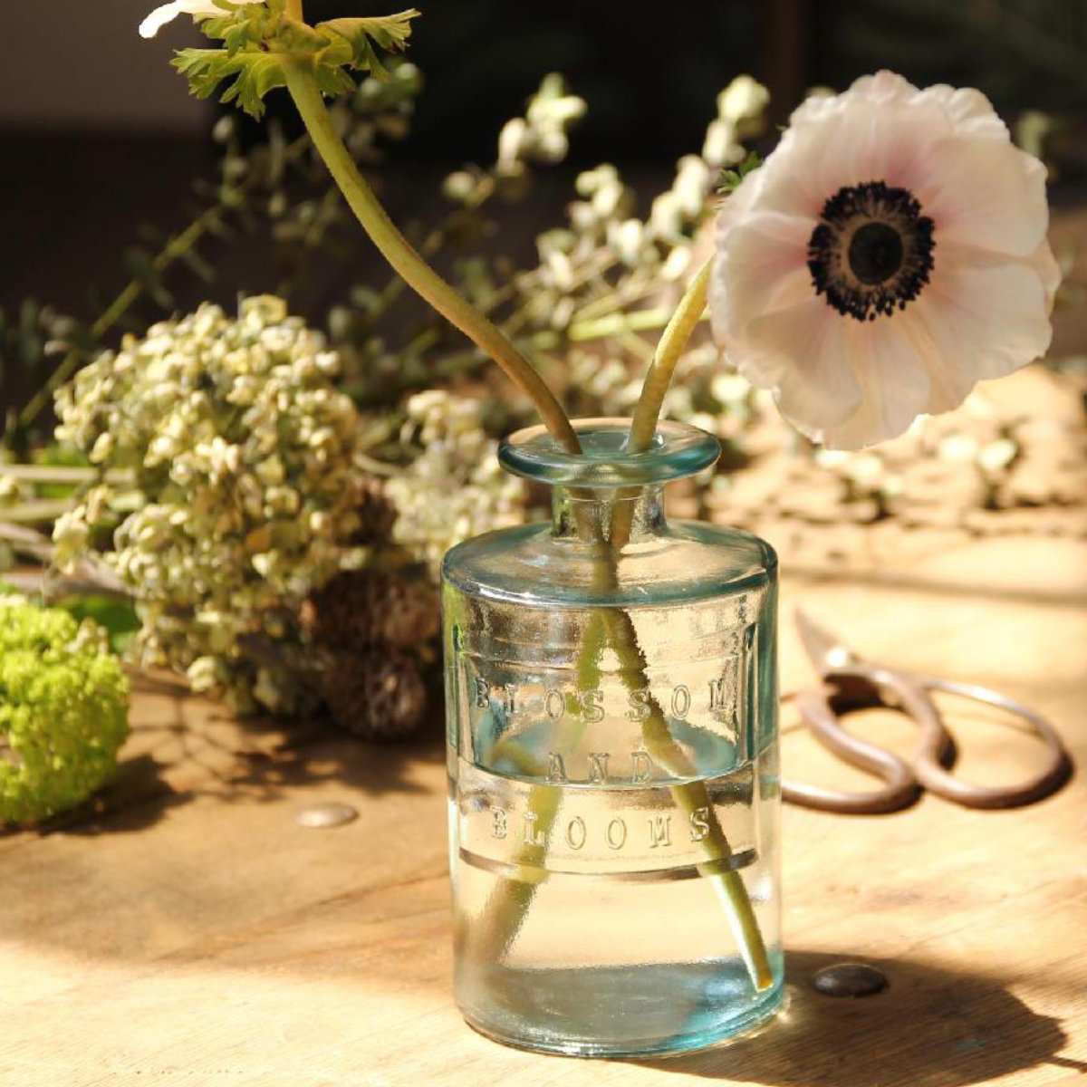 花瓶 VALENCIA リサイクルガラスフラワーベース SIETE ( 花ビン 花びん 花器 フラワーベース フラワー 花 飾る 花入れ ガラス ガラス製 クリア 透明 色ガラス おしゃれ 一輪挿し ) 【アンバー】 アンバー