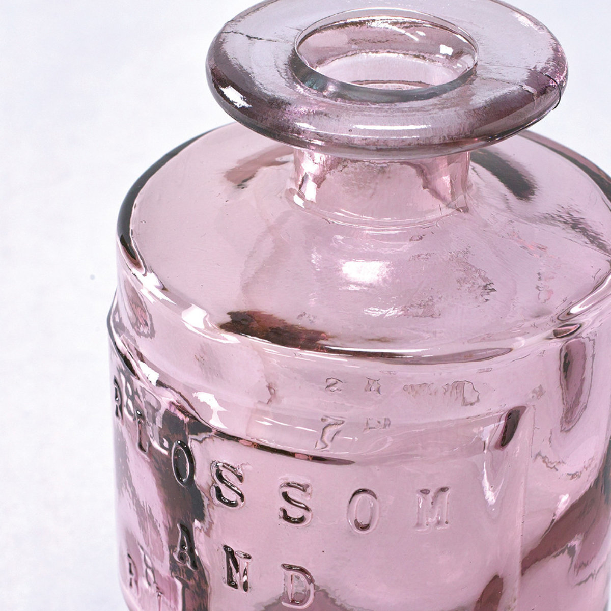 花瓶 VALENCIA リサイクルガラスフラワーベース SIETE ( 花ビン 花びん 花器 フラワーベース フラワー 花 飾る 花入れ ガラス ガラス製 クリア 透明 色ガラス おしゃれ 一輪挿し ) 【アンバー】 アンバー