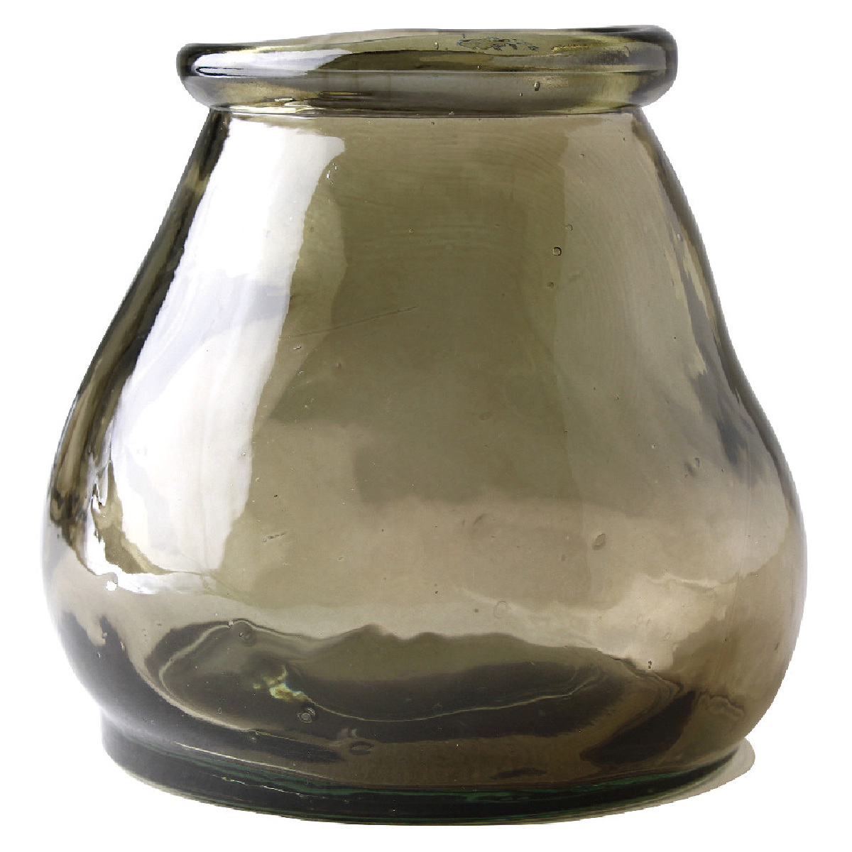 花瓶 VALENCIA リサイクルガラス ミニフラワーベース CERO ( 花ビン 花びん 花器 フラワーベース フラワー 花 飾る 花入れ ガラス ガラス製 クリア 透明 色ガラス おしゃれ 一輪挿し ) 【クリア】 クリア