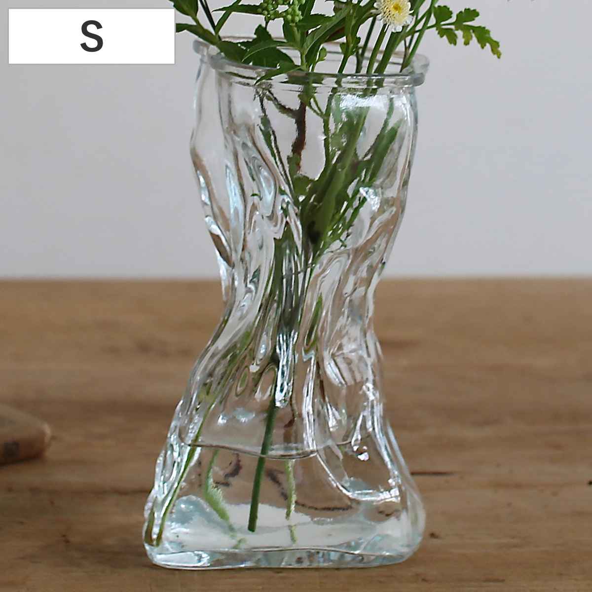 花瓶 ブランチガラスベース S ( 花ビン 花びん 花器 フラワーベース フラワー 花 飾る 花入れ ガラス ガラス製 透明 おしゃれ 一輪挿し )