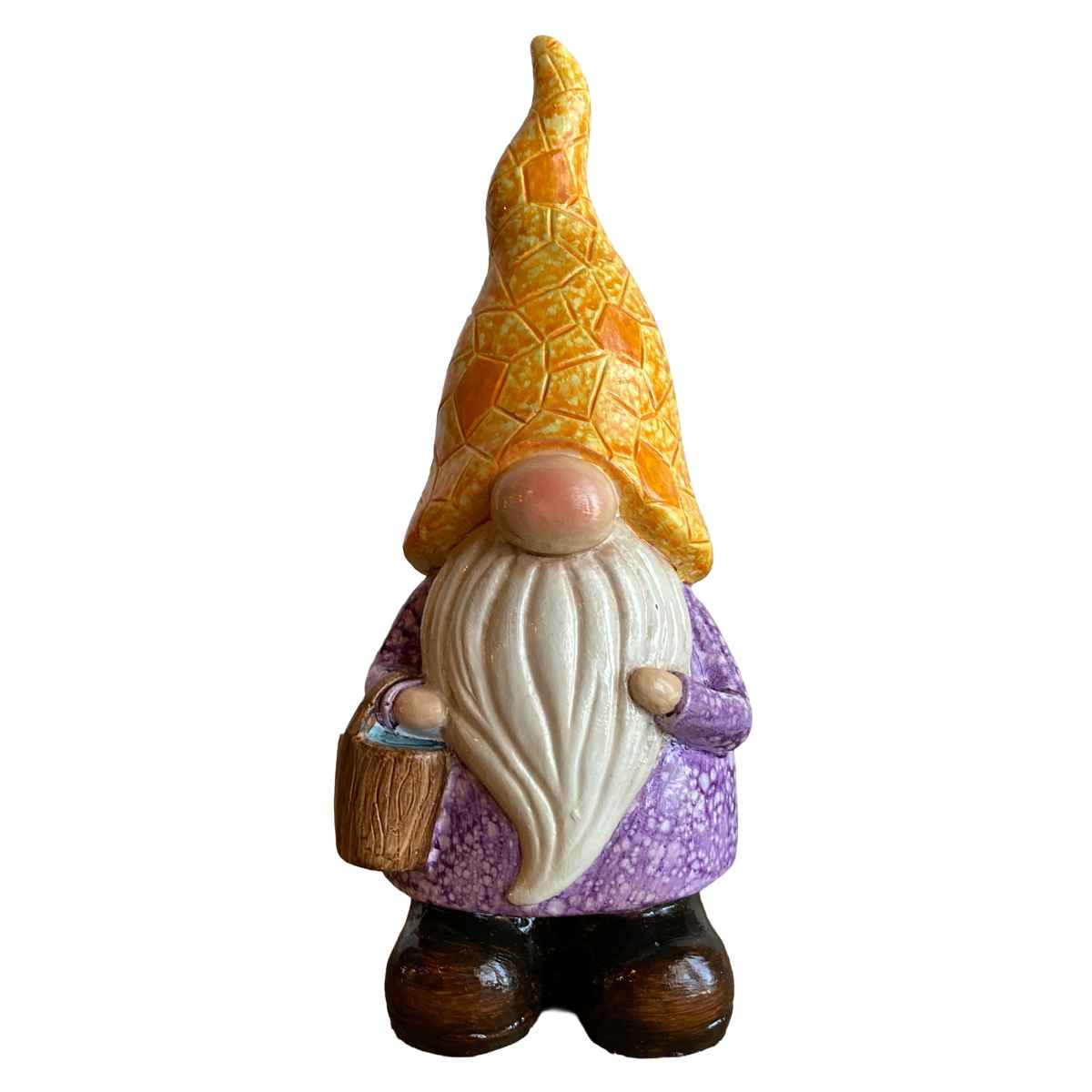 ガーデンノーム M 置物 ( 小人の妖精 小人 レジン オブジェ オーナメント ガーデンオーナメント 庭 インテリア 雑貨 屋外 ガーデン雑貨 中型 こびと 園芸 ガーデンインテリア ) 【グリーン】 グリーン