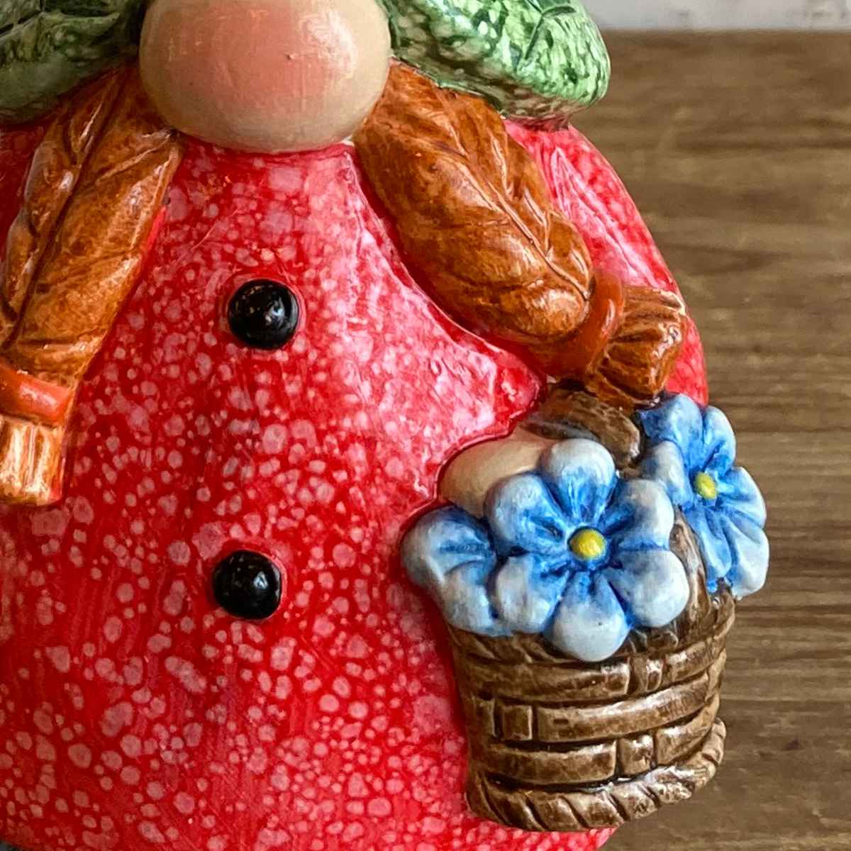 ガーデンノーム M 置物 ( 小人の妖精 小人 レジン オブジェ オーナメント ガーデンオーナメント 庭 インテリア 雑貨 屋外 ガーデン雑貨 中型 こびと 園芸 ガーデンインテリア ) 【グリーン】 グリーン