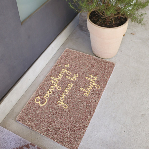Dショッピング 玄関マット 屋外 テラスマット ブラウンミックス Sサイズ 玄関 マット 外 洗える かわいい おしゃれ 屋外用 ドアマット 泥落とし 泥落としマット 泥おとし 汚れ落とし テラス ベランダ 劣化しにくい 通気性 カットできる カテゴリ 玄関マットの