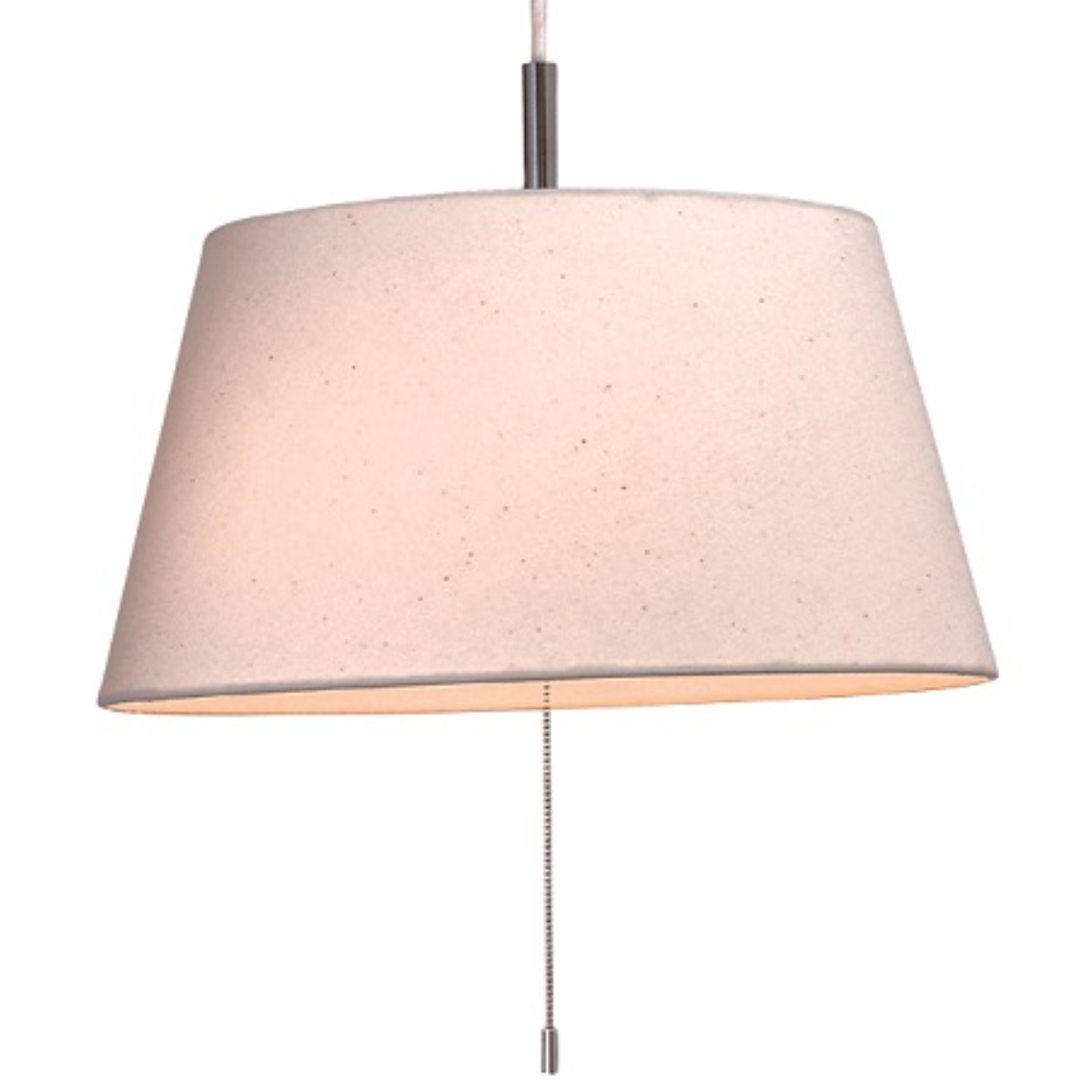 ペンダントライト 2灯 Standard 日本製 ( 照明 LED 洋室 和室 寝室 ダイニング 紐付き 引き紐 吊り下げ 台形 E26 北欧風 カジュアル 上品 照明器具 ライト おしゃれ インテリア リビング 2灯式 シンプル ) 【麻混ベージュ】 麻混ベージュ