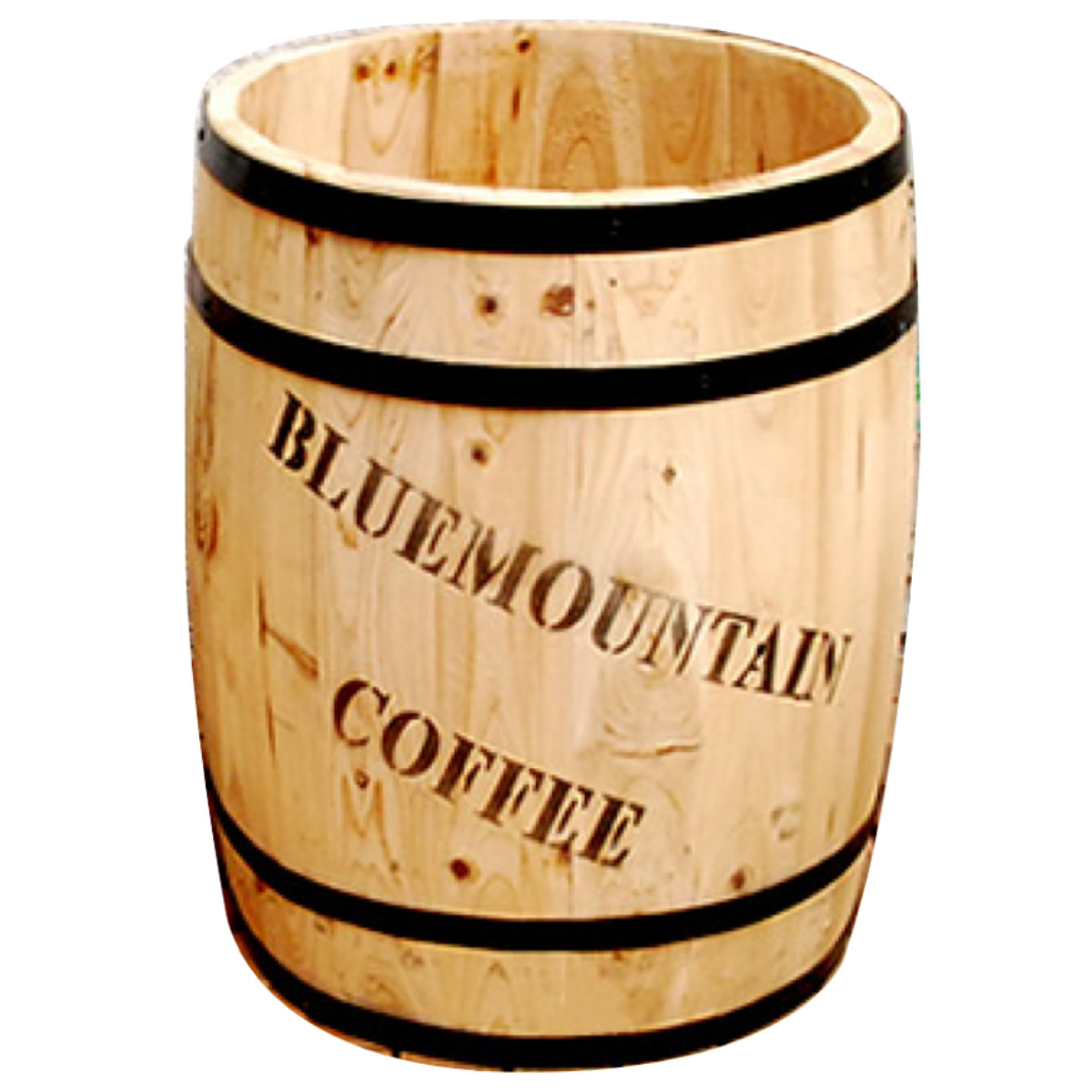 プランター コーヒーバレル 大小 2個組 ( 鉢カバー プランタースタンド プランターカバー 2way 木製 樽型 バレル 鉢植え 植木鉢 屋外 インテリア 収納 サイドテーブル おしゃれ 天然木 )