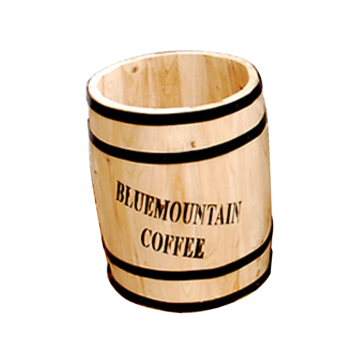 プランター コーヒーバレル 大小 2個組 ( 鉢カバー プランタースタンド プランターカバー 2way 木製 樽型 バレル 鉢植え 植木鉢 屋外 インテリア 収納 サイドテーブル おしゃれ 天然木 )