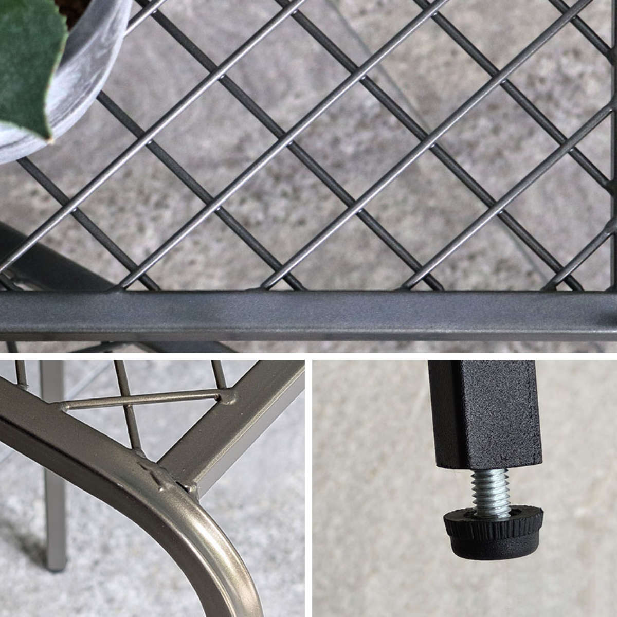 花台 アイアン プランタースタンド TWILL ツイル ローサイズ 同色2個組 ( プランター台 フラワーラック 飾り台 プランターラック フラワー スタンド 室内 飾る 台 脚付き 置く 植物 観葉植物 花 園芸 アイアンフレーム 2個セット ) 【ゴールド】 ゴールド