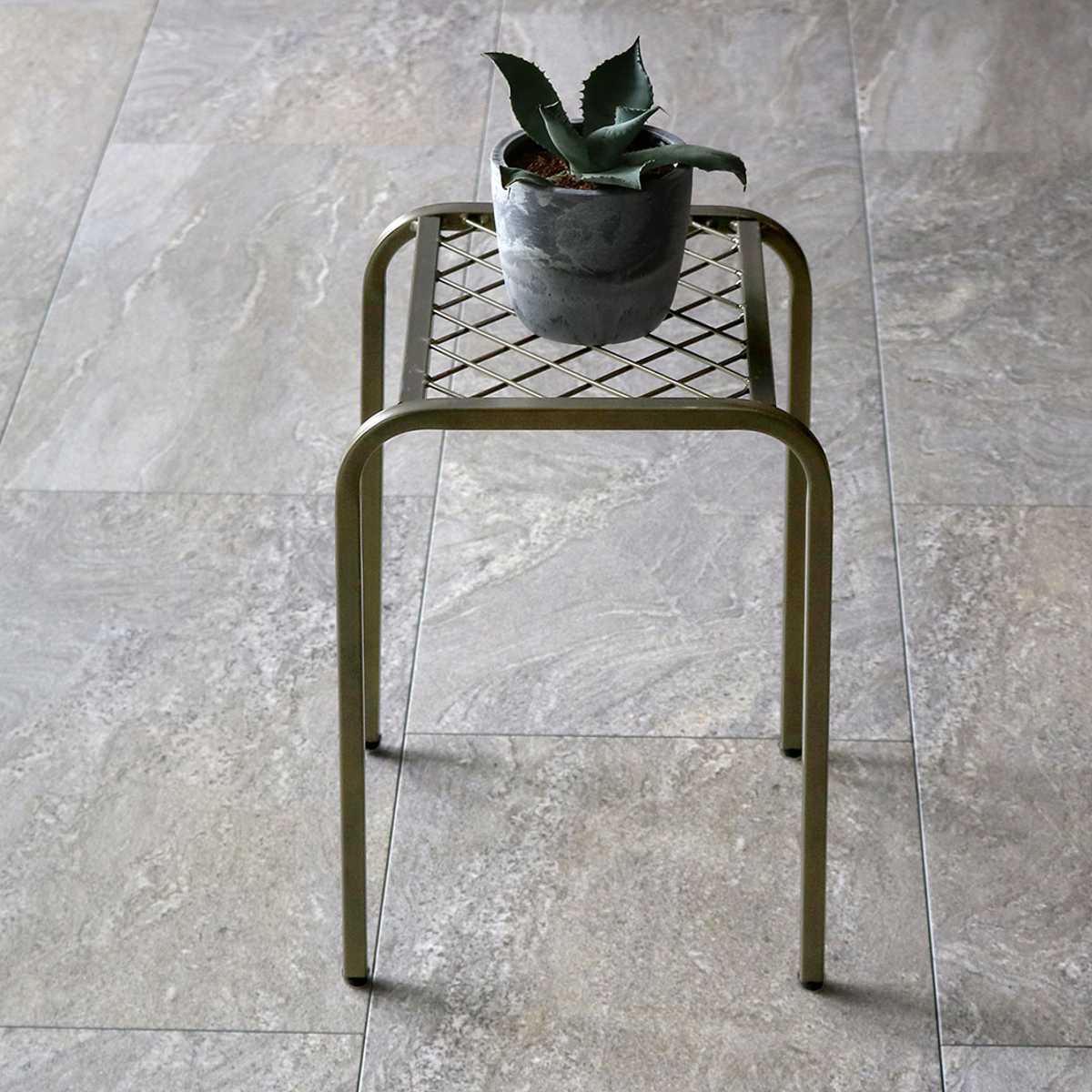 花台 アイアン プランタースタンド TWILL ツイル ハイサイズ ( プランター台 フラワーラック 飾り台 プランターラック フラワー スタンド 室内 飾る 台 脚付き 置く 植物 観葉植物 花 園芸 インテリア アイアンフレーム ) 【ブラック】 ブラック