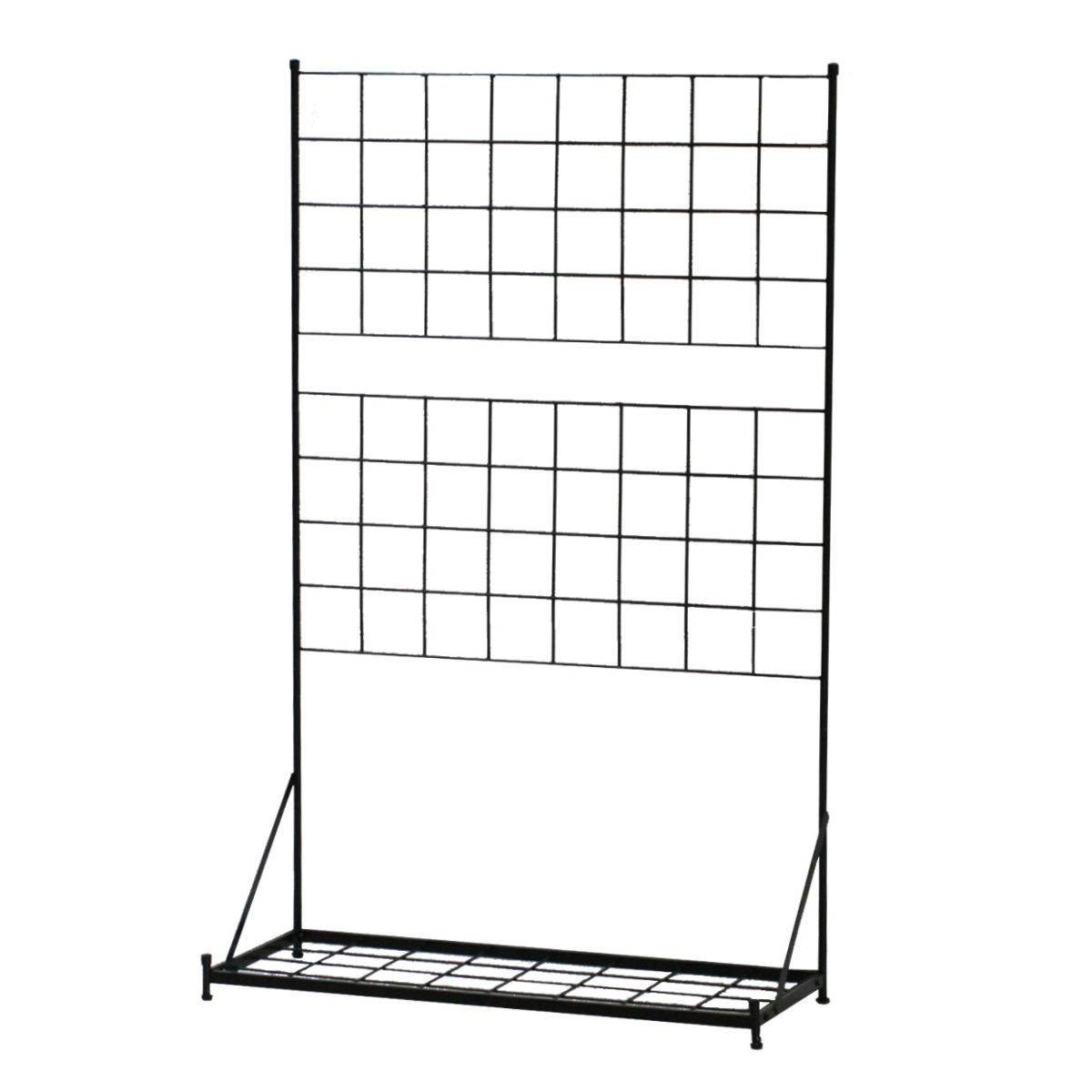 フェンス プランター台付フェンス グラフ ロータイプ 高さ142cm ( グリーンフェンス グリーン カーテン ガーデンフェンス プランター 自立 ガーデニング スチール 緑のカーテン 庭 ガーデングッズ インテリア おしゃれ )