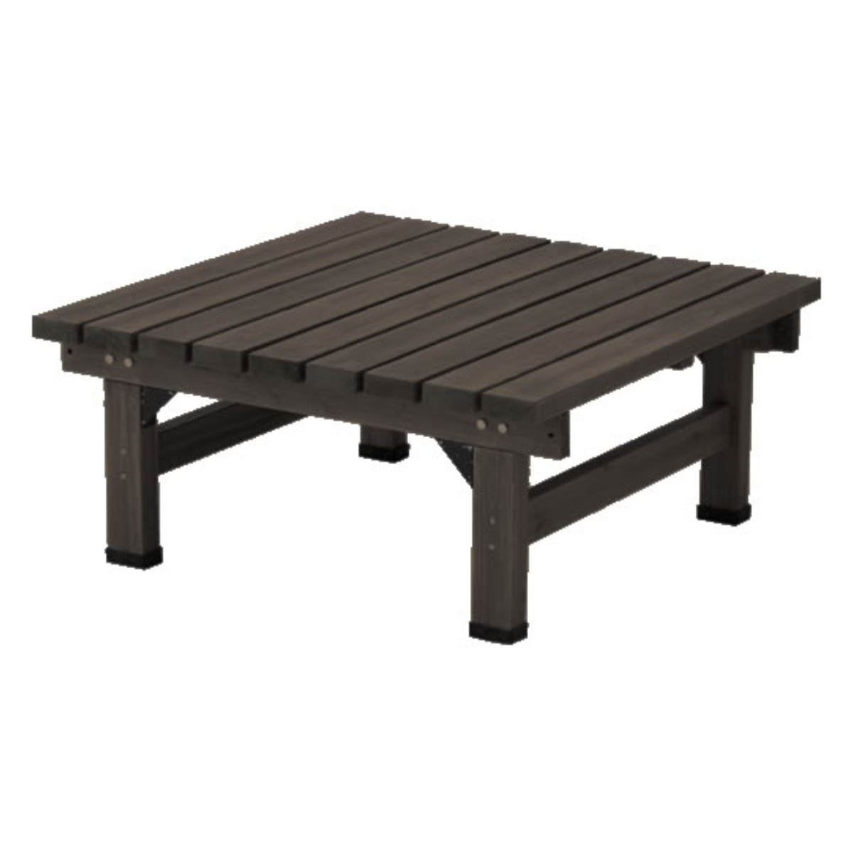 縁台 デッキ縁台 90×90cm ( ガーデンデッキ ベンチ 木製 屋外 ウッドデッキ ウッドベンチ 庭 バルコニー 天然木 杉 庭先 ぬれ縁 ガーデンベンチ 掃き出し窓 連結 ウッド デッキ おしゃれ ) 【ライトブラウン】 ライトブラウン