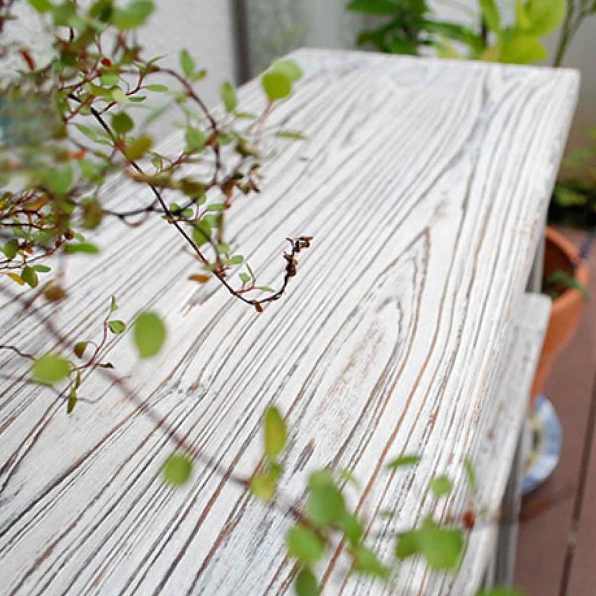 花台 ホワイトスツール風花台 3点セット ( プランター台 フラワーラック 飾り台 プランターラック フラワー スタンド 木 スクエア 室内 飾る 台 脚付き 置く 植物 観葉植物 花 園芸 インテリア ディスプレイ 雑貨 テーブル 天然木 )