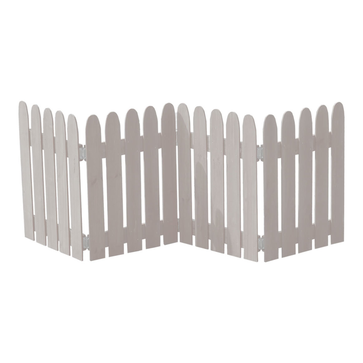 フェンス 折り畳めるウッドミニフェンス 木製 折り畳み ( ガーデンフェンス 柵 折りたたみ 4連 園芸 エクステリア 雑貨 ウッドフェンス 花壇 庭 ベランダ バルコニー ガーデニング 木製ガーデンフェンス 蝶番 インテリア ) 【ライトブラウン】 ライトブラウン