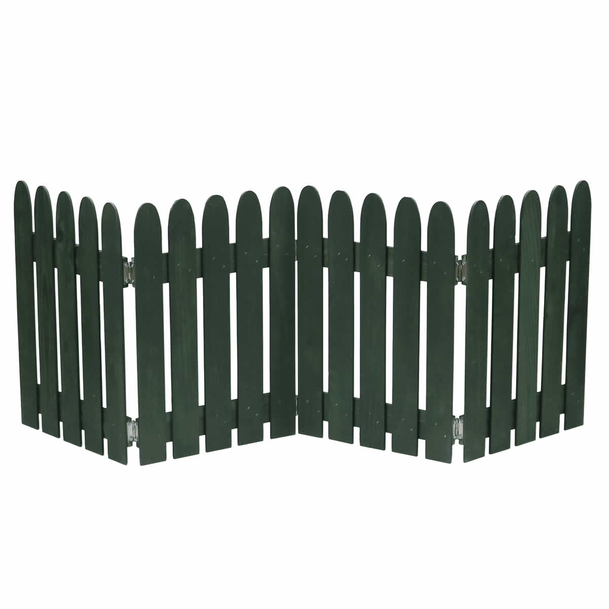 フェンス 折り畳めるウッドミニフェンス 木製 折り畳み ( ガーデンフェンス 柵 折りたたみ 4連 園芸 エクステリア 雑貨 ウッドフェンス 花壇 庭 ベランダ バルコニー ガーデニング 木製ガーデンフェンス 蝶番 インテリア ) 【ライトブラウン】 ライトブラウン