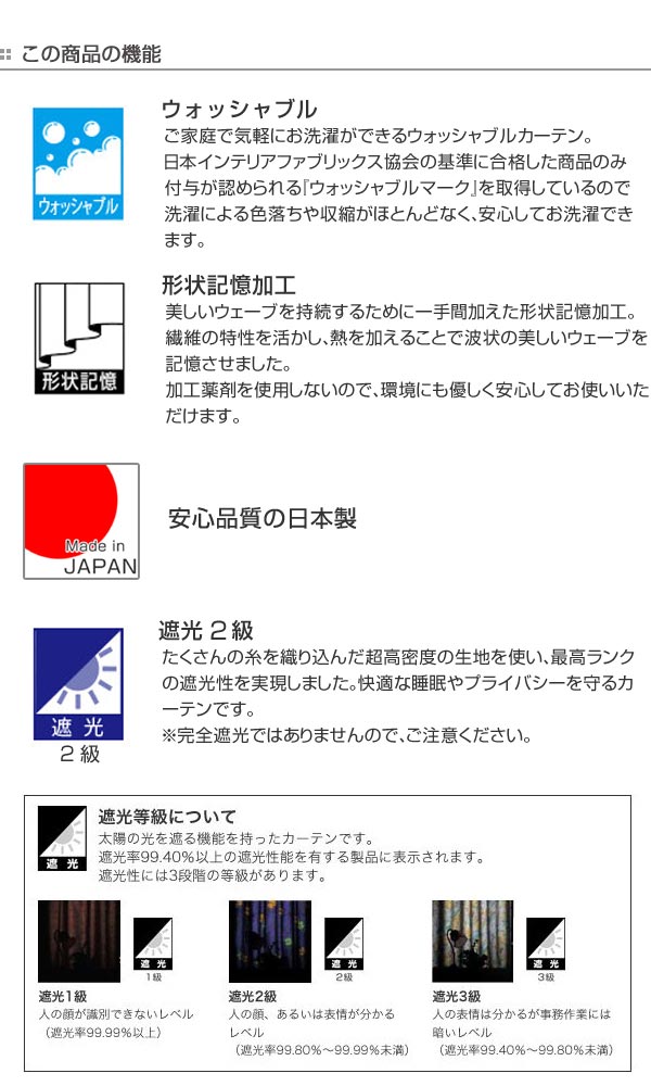 カーテン 遮光カーテン スミノエ ミッキー ライン 100×200cm アイボリー ( ディズニー ドレープカーテン ミッキーマウス Disney キャラクター 既製 遮光2級 洗える ウォッシャブル 形状記憶 国産 ) 【ベージュ】 ベージュ