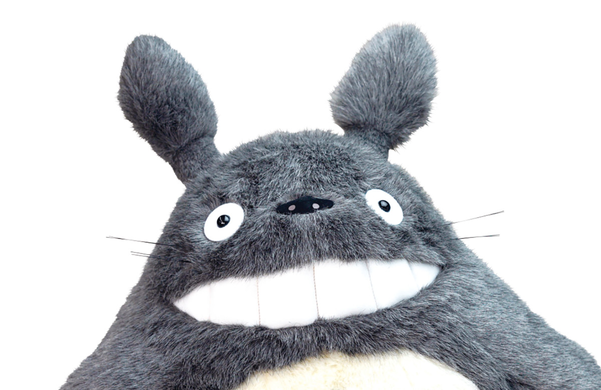 ぬいぐるみ 大トトロ 笑い LL ジブリ （ ヌイグルミ となりの