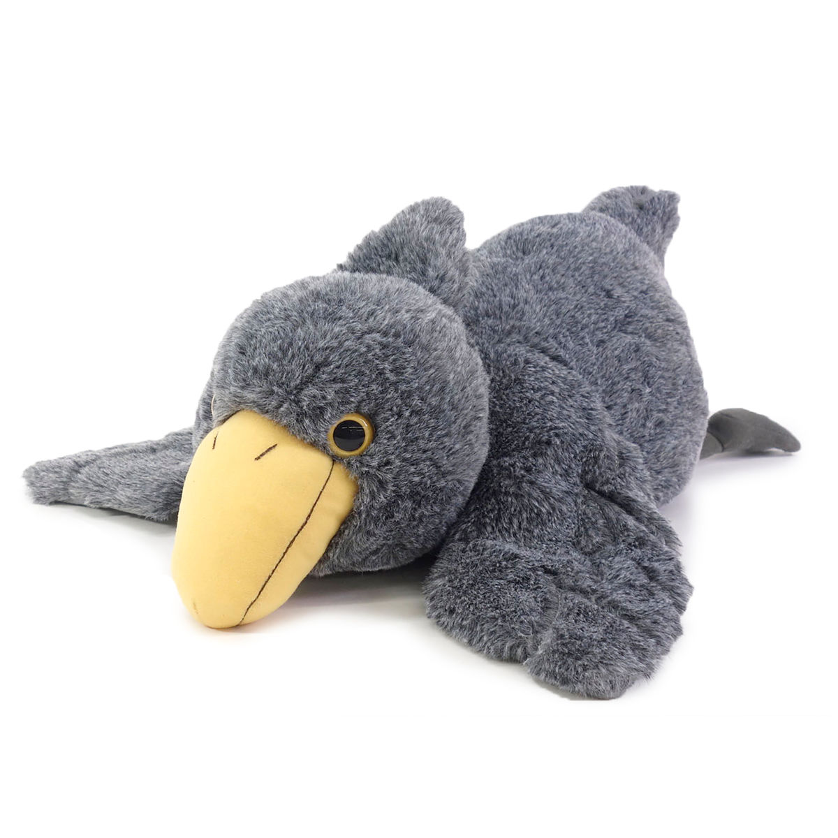 ぬいぐるみ Cushy ハシビロコウ 動物 ( ヌイグルミ 鳥 大きい ふわふわ 雑貨 インテリア アニマル グッズ プレゼント ギフト かわいい クッション 抱き枕 おもちゃ 玩具 癒しグッズ 子ども キッズ 女の子 男の子 )