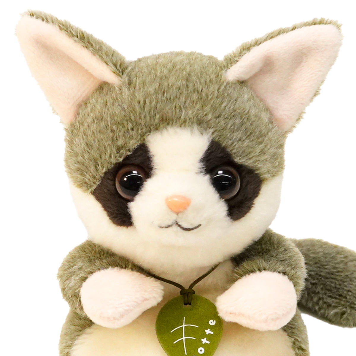 ぬいぐるみ potte ショウガラゴ ( ヌイグルミ 動物 サル 手のひらサイズ ふわふわ 雑貨 インテリア アニマル プレゼント かわいい 人形 手乗り 小さい おもちゃ 玩具 癒しグッズ 子ども キッズ 女の子 男の子 )