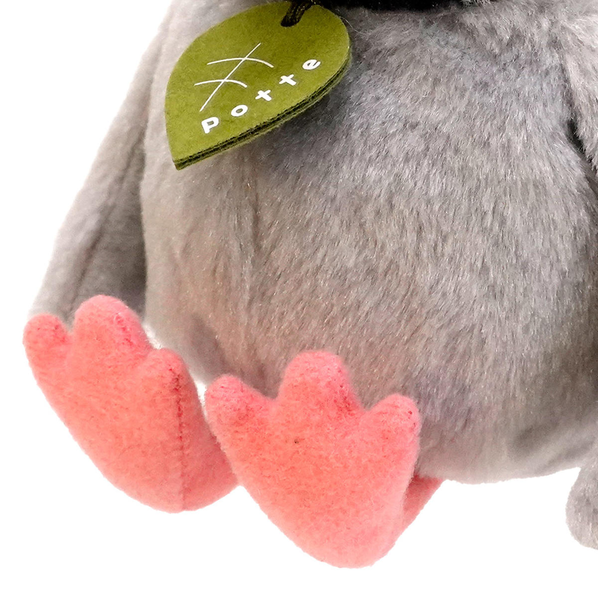 ぬいぐるみ potte 文鳥 ( ヌイグルミ 動物 小鳥 とり 手のひらサイズ ふわふわ 雑貨 インテリア アニマル プレゼント かわいい 人形 手乗り 小さい おもちゃ 玩具 癒しグッズ 子ども キッズ 女の子 男の子 )