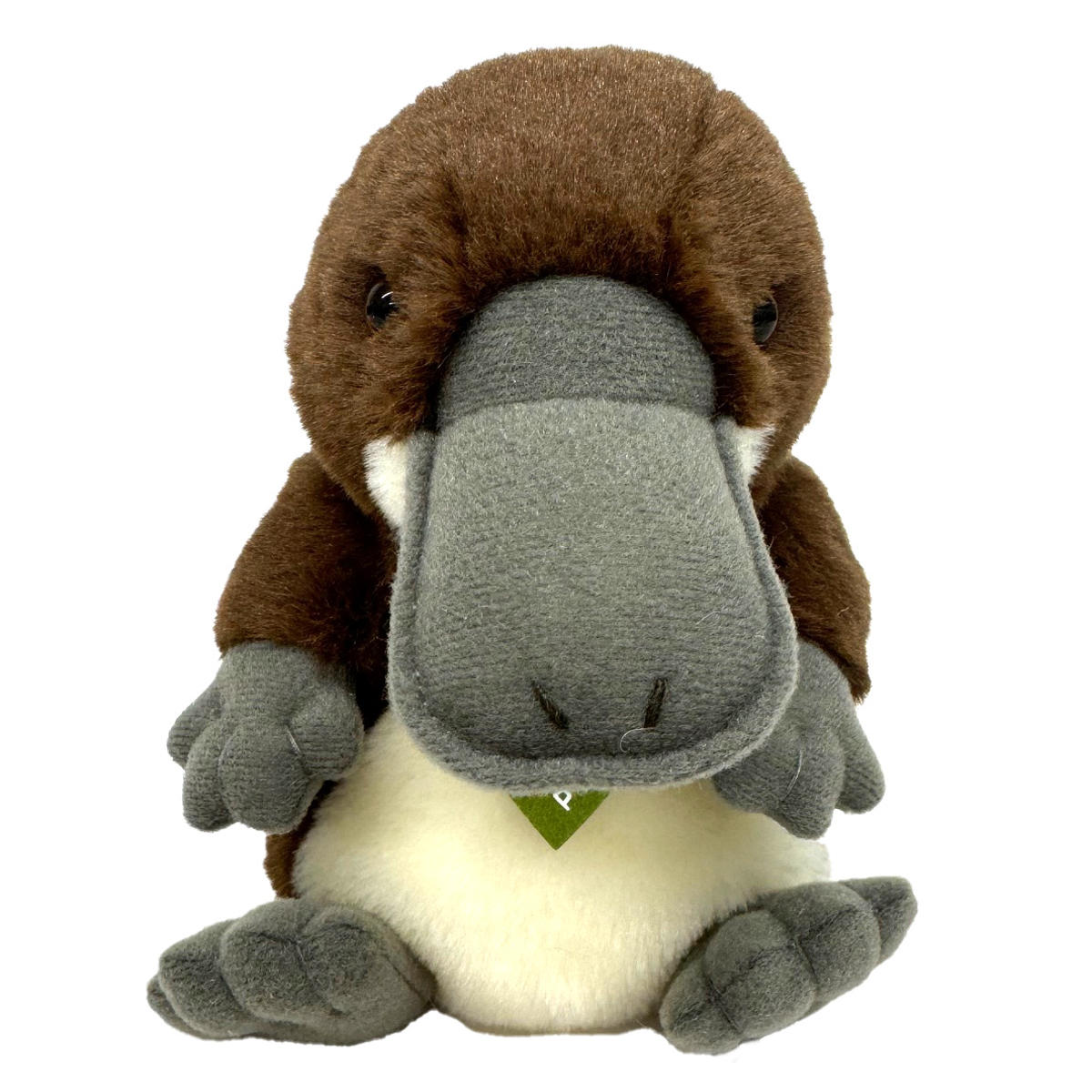 ぬいぐるみ potte カモノハシ ( ヌイグルミ 動物 手のひらサイズ ふわふわ 雑貨 インテリア アニマル プレゼント かわいい 人形 手乗り 小さい おもちゃ 玩具 癒しグッズ 子ども キッズ 女の子 男の子 )