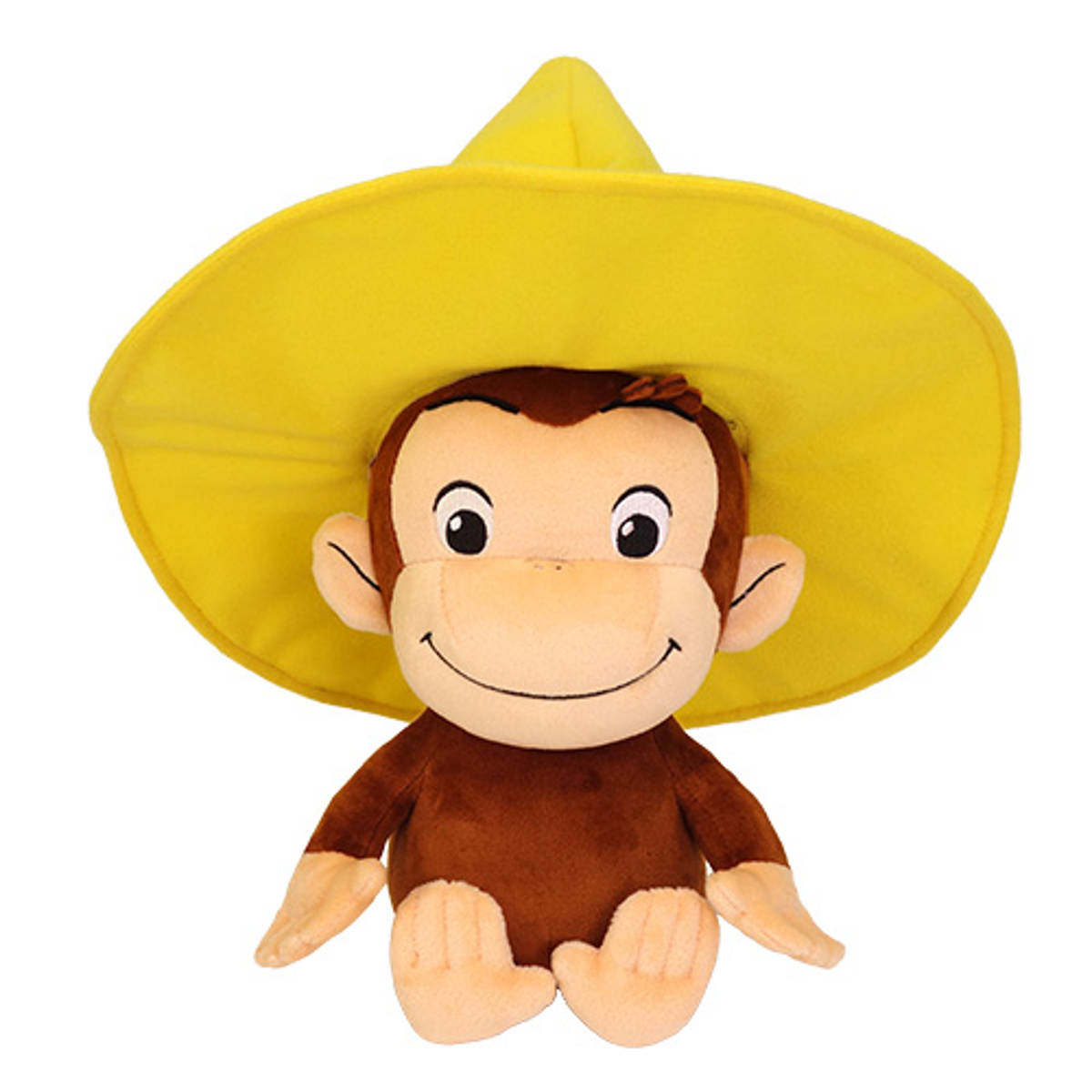 ぬいぐるみ ジョージ お手玉 帽子 S おさるのジョージ おもちゃ ( ヌイグルミ ふわふわ アニメ キャラクター 雑貨 プレゼント ギフト かわいい 人形 癒しグッズ インテリア雑貨 縫いぐるみ 子ども キッズ 出産祝い 女の子 男の子 )