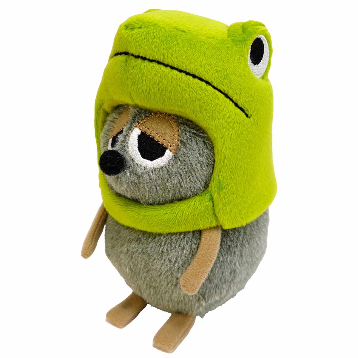 ぬいぐるみ フレデリック 変身 カエル 着せ替え マスコット ( 被り物 かえる ヌイグルミ ふわふわ 雑貨 ベビー 赤ちゃん プレゼント ギフト かわいい 着せ替え人形 縫いぐるみ 人形 手乗り 小さい 癒し 子ども キッズ 出産祝い )