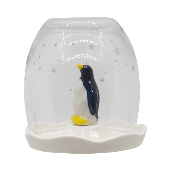 お猪口&薬味入れセット ペンギン そうめん そば猪口 お猪口 薬味入れ ( 薬味皿 猪口 セット 素麺 薬味 皿 うつわ そうめん猪口 器 つゆ入れ めんつゆ おしゃれ かわいい )