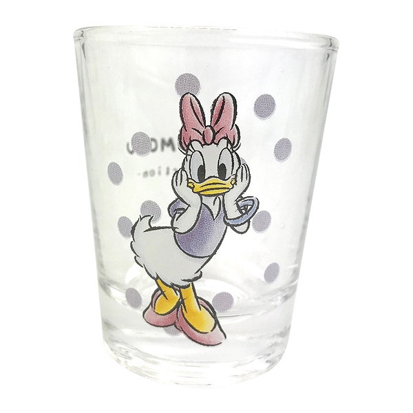 Lohaco グラス 50ml ショットグラス デイジーダック Mogumogu ガラス 日本製 キャラクター グラス コップ タンブラー リビングート ロハコ店